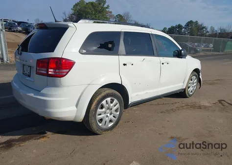 2017 Dodge Journey Se из США, поврежденный, VIN 3C4PDCAB5HT676611